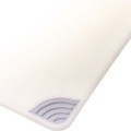 Food Service | San Jamar SAN CBG182412WH 24 in. x 18 in. x 0.5 in. Saf-T-Grip Plastic Cutting Board - White image number 3
