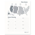 Calendars & Planners | House of Doolittle 262-02 11 in. x 8.5 in. 14-Month Dec 2025 to Jan 2027 Recycled Ruled Monthly Planner - Black Cover image number 4