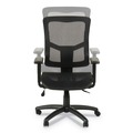  | Alera ALEELT4218S Elusion II Series Suspension Mesh Mid-Back Synchro Seat Slide Chair - Black image number 3