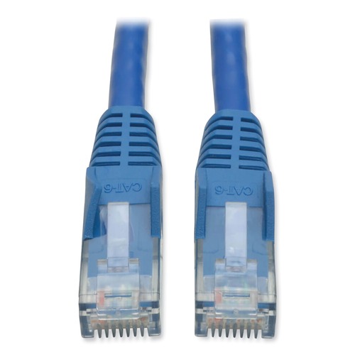 Office Electronics & Batteries | Tripp Lite N201-025-BL 25 ft. CAT6 Gigabit Snagless Molded Patch Cable - Blue image number 0
