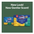 Hand Wipes | Clorox 30208 7 in. x 8 in. 1-Ply Disinfecting Wipes - Fresh Scent/Citrus Blend, White (75/Canister, 3 Canisters/Pack) image number 3