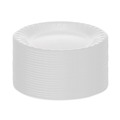 Bowls and Plates | Pactiv Corp. 0TK100060000 Placesetter Deluxe 6 in. Laminated Foam Dinner Plates - White (1000/Carton) image number 3