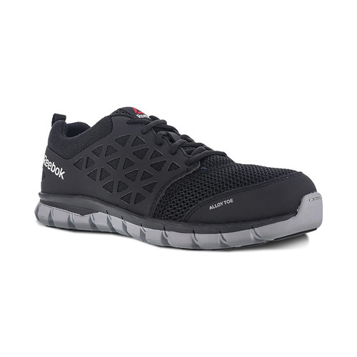 Footwear | Reebok RB4041-M-08.0 Reebok Sublite Cushion Athletic Work Shoes - 8M, Black image number 0