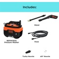 Pressure Washers | Black & Decker BEPW1600 1600 max PSI 1.2 GPM Corded Cold Water Pressure Washer image number 1