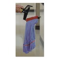 Mops | Nexstep Commercial Products 97156 MaxiClean Loop-End Mop, Cotton/Synthetic, 20 oz, Blue image number 3