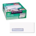 Office Jansan | Quality Park QUA67418 4.13 in. x 9.5 in. #10 Commercial Flap Self-Adhesive Closure Reveal-N-Seal Envelope - White (500/Box) image number 0