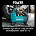  | Makita DMP181ZX 18V LXT Lithium-Ion Cordless High-Pressure Inflator (Tool Only) image number 7