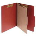 Office Jansan | ACCO A7015034 2 in. Expansion Pressboard Letter Size 4-Fastener Classification Folders - Earth Red Exterior (10/Box) image number 0