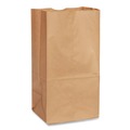 Office Jansan | Ross & Wallace Paper Products 100303500PK/BL 4.74 in. x 2.91 in. x 8.66 in. #3 Size Grocery Paper Bags - Kraft (500/Bundle) image number 1