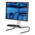 Office Jansan | Allsop 30165 Metal Art Jr. 14.75 in. x 11 in. x 4.25 in. Monitor Stand - Black image number 2