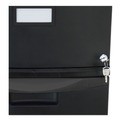 Office Filing Cabinets & Shelves | Storex 61264B01C 1 Legal/letter-Size File Drawer 14.75 in. x 18.25 in. x 12.75 in. Single-Drawer Mobile Filing Cabinet - Black image number 4