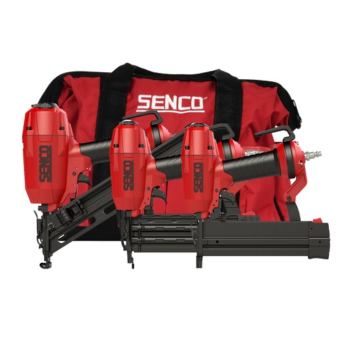 Combo Kits | SENCO 10S0001N 3-Tool Pneumatic Finish Combo Kit image number 0
