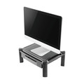 Innovera IVR55050 18.38 in. x 13.63 in. x 5 in. Monitor Stand with Cable Management and Drawer - Large, Black image number 8