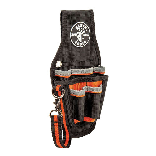 Klein Tools 5240 Tradesman Pro 10.25 in. x 5.5 in. x 10.25 in. 9-Pocket Tool Pouch image number 0