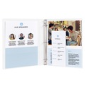 Office Jansan | Avery 68052 11 in. x 8.5 in. 3 Rings 0.5 in. Capacity Framed View Heavy-Duty Binders - White image number 2