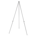 Office Jansan | MasterVision FLX04201MV 61-1/2 in. Steel Lighweight - Black image number 1