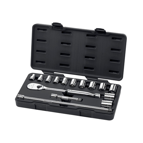 Socket Sets | KD Tools 80706 15-Piece 1/2 in. Drive 6 Point Deep SAE Socket Set image number 0