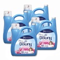 Cleaning & Janitorial Supplies | Downy 10051 140 oz Liquid Fabric Softener - April Fresh (4/Carton) image number 0