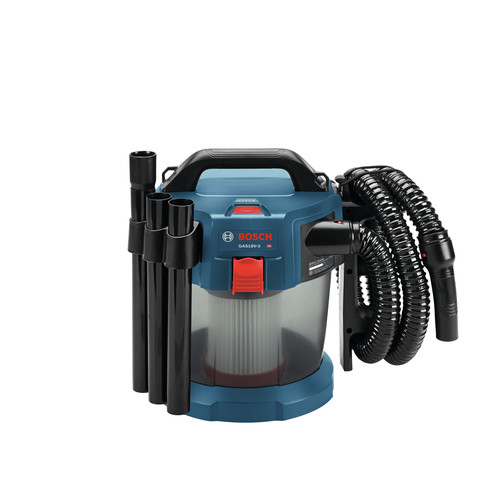 Bosch Gas18v 3n 18v 2 6 Gal Wet Dry Vacuum Cleaner With Hepa