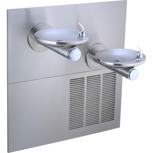 Water Dispensers | Elkay ERPBM28K SwirlFlo Fountain Bi-Level ADA Non-Filtered/8 GPH (Stainless) image number 0