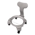 Office Chairs | Champion Sports KDCH 12.5 in. Seat Height Kid's Ball Chair Supports Up to 264 lbs. - Blue Seat, Silver Base image number 9
