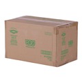 Food Trays, Containers, and Lids | Eco-Products EP-SCS5NFA 9.9 oz 5 x 5 x 1 Vanguard Worldview Renewable and Compostable Sugarcane Take-Out Containers - White (800/Carton) image number 2