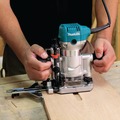  | Makita RT0701CX3 1-1/4 HP Compact Router Kit with Attachments image number 3