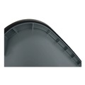 Trash & Waste Bins | Rubbermaid Commercial FG9W2700GRAY Brute 50 Gallon Square Molded Plastic Rollout Container - Gray image number 6