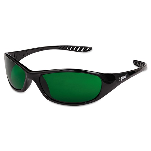 Eye Protection | KleenGuard 20544 V40 HELLRAISER IR/UV 3.0 Lens Safety Eyewear - Black Frame image number 0