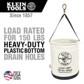 Cases and Bags | Klein Tools 5109SLR All Purpose Work Bucket image number 2