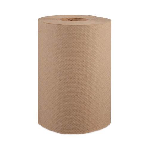 Paper Towels and Napkins | Windsoft WIN108 1-Ply 8 in. x 350 ft. Hardwound Paper Towel Rolls - Natural (12 Rolls/Carton) image number 0