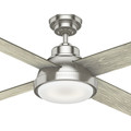 Ceiling Fans | Casablanca 59433 54 in. Levitt Brushed Nickel Ceiling Fan with LED Light Kit and Wall Control image number 3