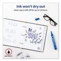 Office Jansan | Avery 08886 Broad Chisel Tip Large Desk-Style MARKS A LOT Permanent Marker - Blue (1-Dozen) image number 5