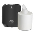 Bulk Savings Pricing 2 | Georgia Pacific Professional 58204B SofPull 9.63 in. x 8.88 in. x 10.94 in. CenterPull Hand Towel Dispenser - Black image number 0