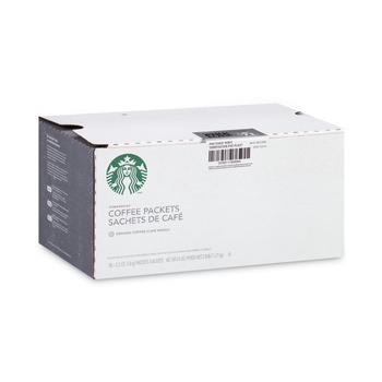 Starbucks 12411960 2.5 oz. Packet Coffee - Pike Place (18/Box)