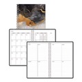 Notebooks & Pads | House of Doolittle 2121-48 Recycled Non-Dated Monthly/Weekly Gold and Smoke Planner - Multicolor Cover image number 0