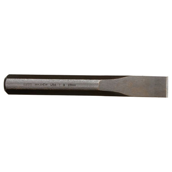 PRODUCTS | Mayhew 10220 6-Piece Black Oxide 1 in. Cut 8 in. Long Cold Chisel