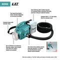 Dust Collectors | Factory Reconditioned Makita XCV02Z-R 18V LXT Lithium-Ion 3/4 Gallon Cordless Portable Dry Dust Extractor/Blower (Tool Only) image number 6