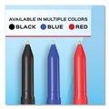 Pens | Paper Mate 2124517 Fine 0.8 mm Write Bros. Stick Ballpoint Pen - Red Ink/Barrel (1-Dozen) image number 1