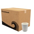 Bulk Savings Pricing 3 | Boardwalk BWKDW8HCUP 8 oz Double-Walled Paper Hot Cups - White (500/Carton) image number 0