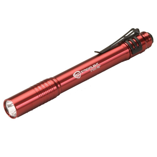 Flashlights | Streamlight 66137 Stylus Pro White LED Penlight (Red) image number 0