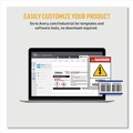  | Avery 61527 PermaTrack Durable 0.5 in. x 1 in. Asset Tag Labels - White (84/Sheet, 8 Sheets/Pack) image number 6