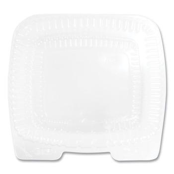 Handi-Foil 6051D-500 Handi-Lock 5.63 in. x 3.25 in. Plastic Food Container - Clear (500/Carton)