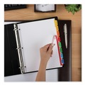 Dividers & Tabs | Avery 11424 Index Maker 11 in. x 8.5 in. 8-Tab Traditional Color Print and Apply Clear Label Dividers - Assorted (25/Box) image number 1