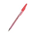  | Pilot 37011 Better 0.7 mm. Fine Stick Ballpoint Pen - Red Ink/Translucent Red Barrel (1-Dozen) image number 3