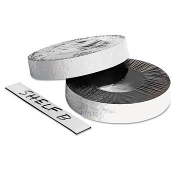 ZEUS 1 in. x 50 ft. Dry Erase Magnetic Label Tape - White