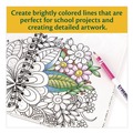 Bulk Savings Pricing 2 | Crayola 682424 3.3 millimeter 2B Erasable Color Pencil - Assorted Lead and Barrel Colors (24/Box) image number 8