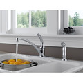 Delta B4410LF Foundations Single Handle Pull-Out Kitchen Faucet with Spray - Chrome image number 2