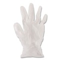 Disposable Gloves | Boardwalk BWK365LCT 2.6 mil Powder/Latex-Free General Purpose Vinyl Gloves - Large, Clear (1000/Carton) image number 4