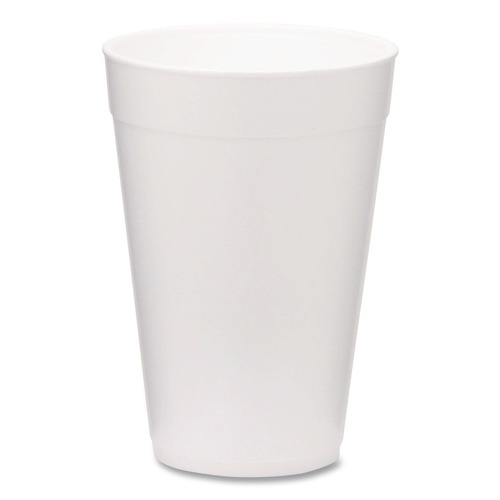 Food Service | WinCup 221981 32 oz Foam Drink Cups - White (500/Carton) image number 0
